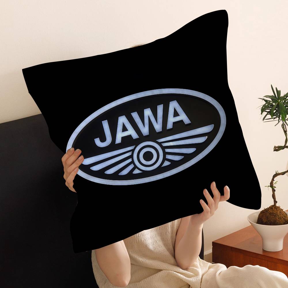Подушка с логотипом J-Jawas Подарок Декор для дома и офиса Спальня Диван Автомобильная подушка Чехол 45X45