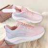 2025 новая весна и осень ультралегкая беговая спортивная женская обувь студенческая обувь повседневная универсальная маленькая белая обувь дышащая на мягкой подошве женская с