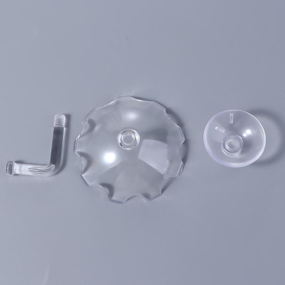 Аквариумная кормушка для креветок, акриловый нетоксичный прочный поддон для корма для рыб с присоской, принадлежности для аквариума