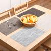 4 Pcs/set Modern Elegant PVC Placemat Dining Table Mat Cafe Anti-slip Hot Placemats Bowl Pad Cup Mat Table Coasters