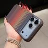 Керамический чехол для iPhone 17: Матовая магнитопритягивающая накладка с ощущением кожи из углеродного волокна для Apple 16 Pro Max