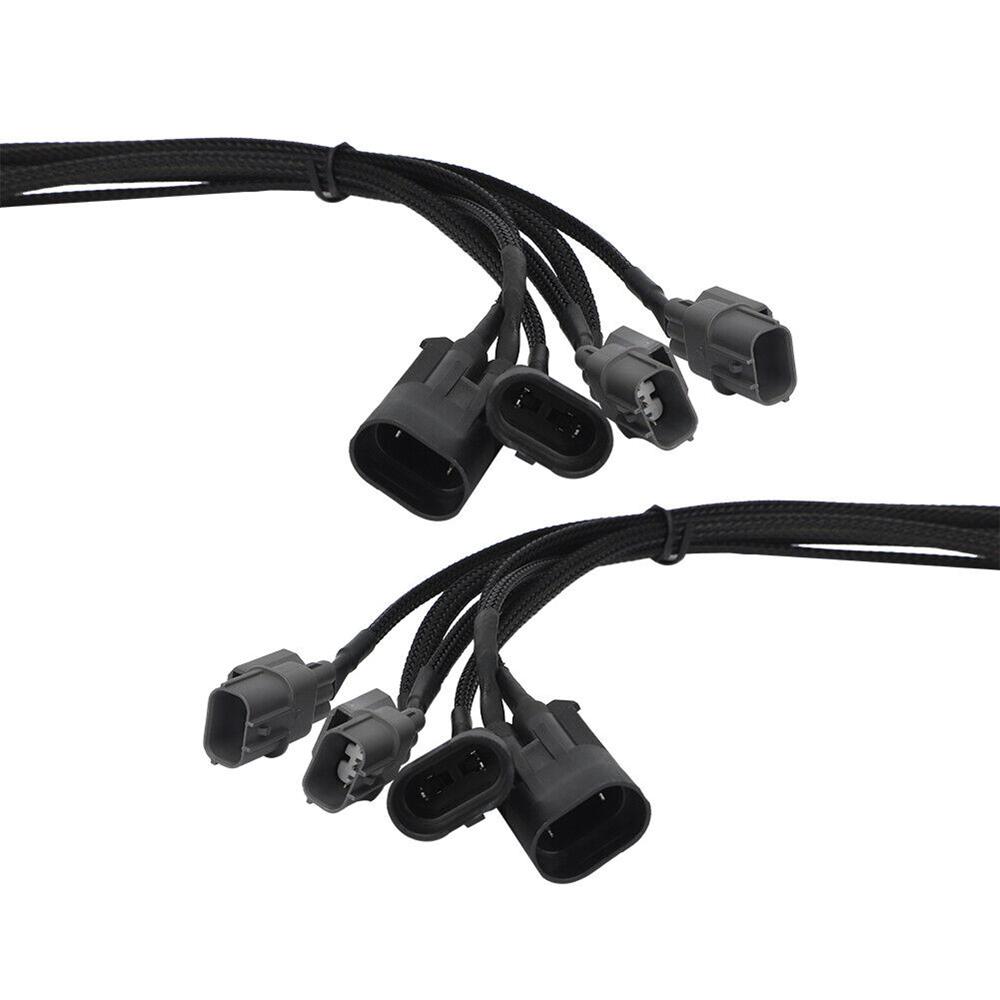 2Pcs Wire Adapters For 2016 2017 Accord Sedan Halogen to Touring LED Headlight