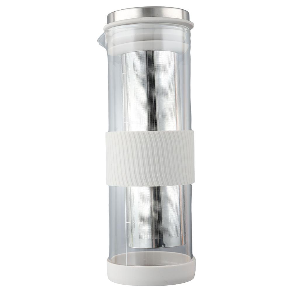 Заварочный стеклянный кувшин из боросиликатного стекла 800 мл для приготовления холодного кофе, для путешествий и улицы