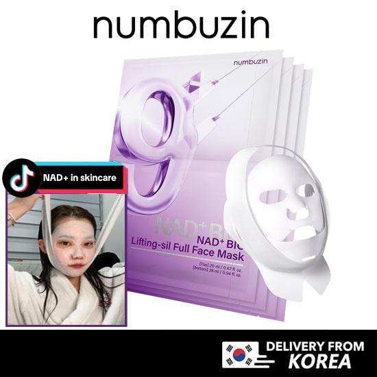 NUMBUZIN No.9 NAD Bio Lifting Full Cover Facial Mask (4EA)