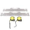 Wheel Alignment Tool with 2 Measuring Tapes Heavy Duty Stainless Steel Toe Alignment Tool Plates for Car Truck SUV