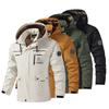 Workwear, Assault Suit, Men's Spring and Autumn Sports, Casual, Detachable Hoodie, Pie, Overcome Coat
