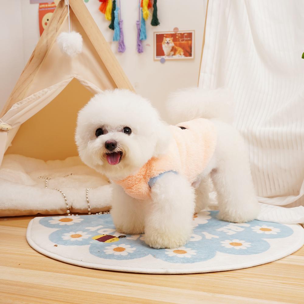 Soft Fur Dog Clothes Vest Puppy Dogs Winter Clothes Pet Clothing Warm Fleece Small Dogs Outfit Jacket Coat Chihuahua Yorkie