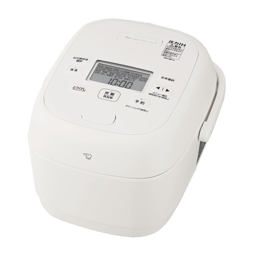 Zojirushi Rice Cooker, 5.5-cup capacity, White, NW-BA10-WA