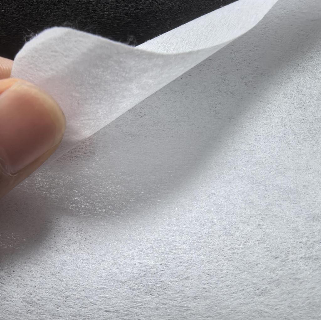 1060H Пропитанная нетканая полиэфирная ткань, 60 г/м², Жесткая, Пылезащитная