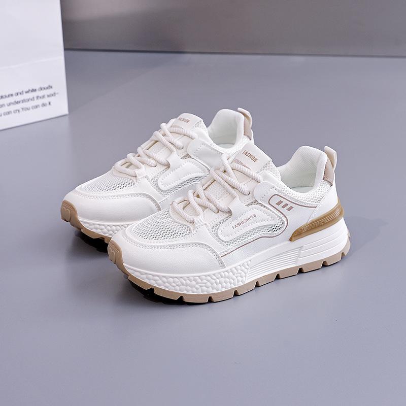 Mesh Breathable Forrest Gump Shoes Women's 2025 Summer New Versatile Fashion Casual Little White Sports Board Shoes Women's 8861-3