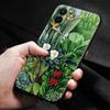 Чехол для Iphone 14 13 12 11 Pro Max Mini Xs Max Xr X 7 8 Plus 6s, мягкий силиконовый чехол Fundas, винтажный банановый лист, цветок