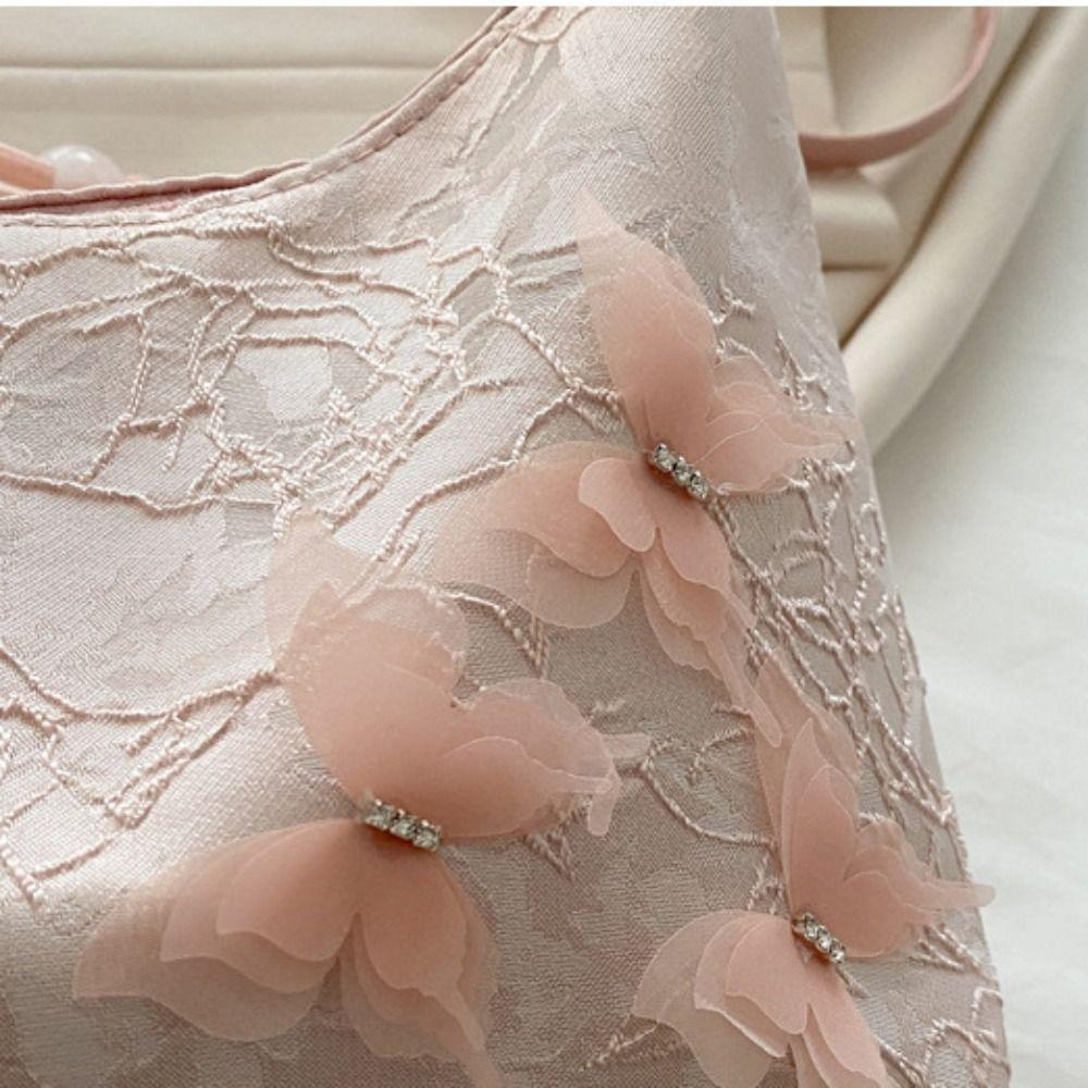 Embroidered Hanfu Embroidery Handbag Butterfly Cheongsam Bag Retro New Chinese Style Handbag Party