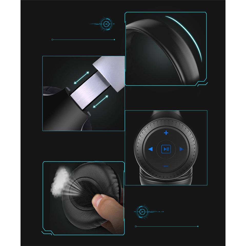 B20 Headphones Wireless Headset Bluetooth 5.0 HIFI Sound with 30mm Loudspeaker Music Stereo for Phone