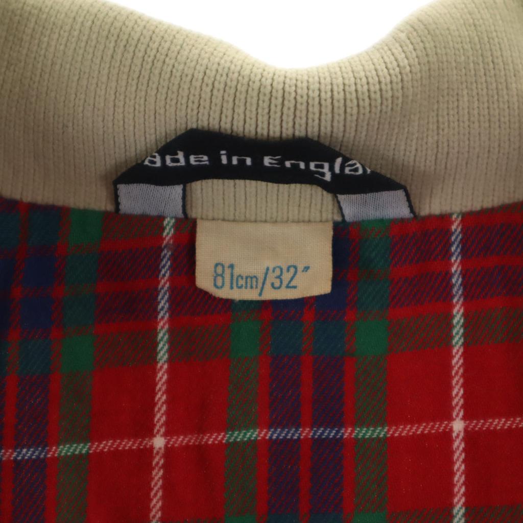 BARACUTA 80s Vintage Made In England Zip Jacket 32 Beige Blouson Men's Used