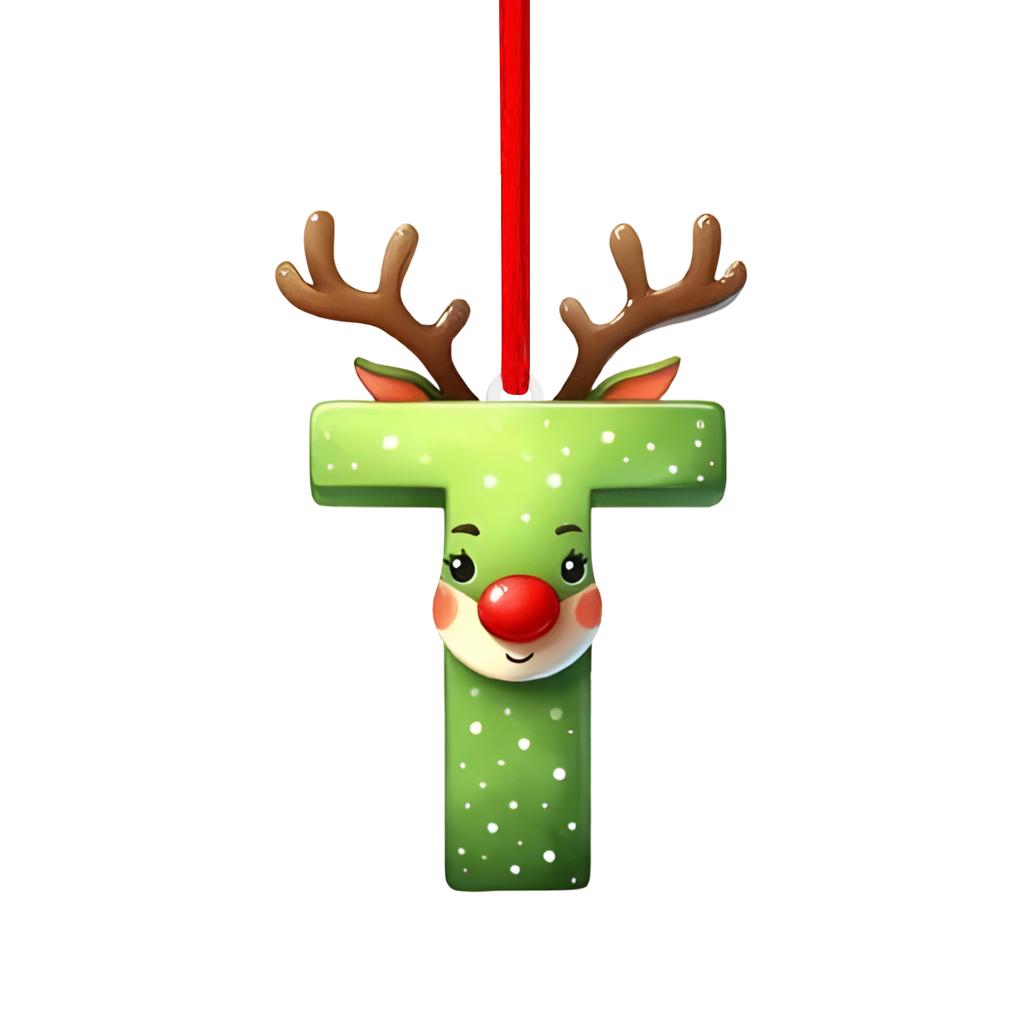 26 Letter,Christmas,Ornaments,Acrylic,1