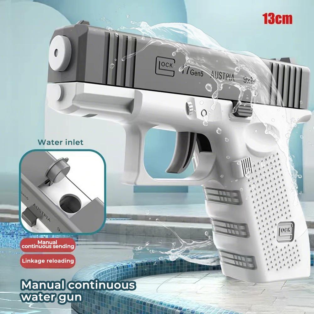 Игрушечный водяной пистолет M1911 - Мощный водяной пистолет для детей и взрослых, летний водяной бластер для бассейна, пляжа, улицы для веселых стрелялок