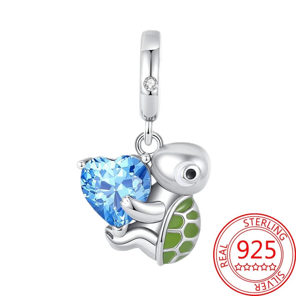 Exquisite Copper Little Monkey Embracing Red Heart Pendant Fit Bracelet Necklaces Party Pairing With Handmade Gifts