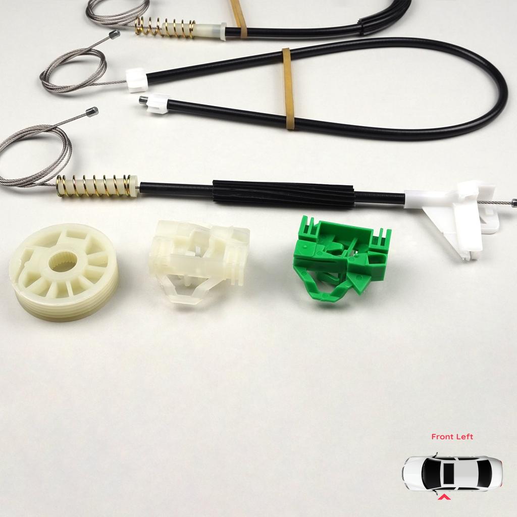 EWR640 Комплект для ремонта стеклоподъемника Передняя левая дверь для Seat Ibiza MK2 6K1 1993-2002 4/5 дверей 6K4837401P