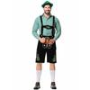 Men Oktoberfest Costume German Oktoberfest Pubs Bartender Outfit Beer Man Costumes  Lederhosen Bavarian Octoberfest