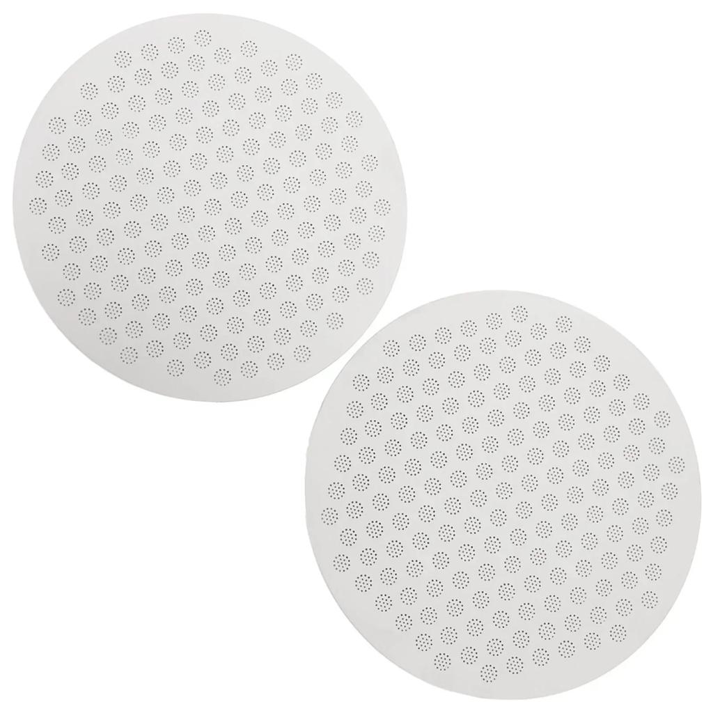 Espresso Puck Screen Double Layer Metal Coffee For Portafilter Puck Coffee Extraction Filter Reusable 51 53 58mm