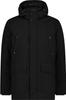 Куртка CMP Long мужская с утеплителем из переработанного сырья Sorona и фиксированным капюшоном (34K0157) nero