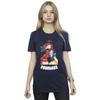 Disney Womens/Ladies Princess Fearless Cotton Boyfriend T-Shirt