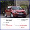 Подходит для Volkswagen VW Golf Mk6 5K 2009 2010 2011 2012 2013 Глянцевая черная накладка на ручку двери Защитная наклейка Отделка Автомобильные аксессуары