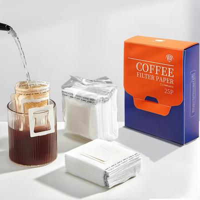 YONGDING Кофе Пачитто Кофе Кофейный фильтр Дрип-пакет Кофе Кофе Дрип Пустой Одноразовый Подвесной фильтр для кофе с ушком для чая и Упаковка 25 шт.