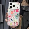 Летний Цветок Океана Чехол для Телефона Для iPhone 17 16 15 11 12 14 13 Pro Max Mini X XS XR 7 Plus 16E Air Ударопрочный Прозрачный Чехол