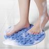 TPR Back Scrubber Solid Color Back Massage Cleaning Brush Exfoliating Brush Mat  Wash Feet
