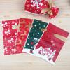 10 шт. Рождественские подарочные пакеты Navidad Santa мешок для печенья конфеты снежинки хрустящий мешок на шнурке рождественские украшения для дома Новый год
