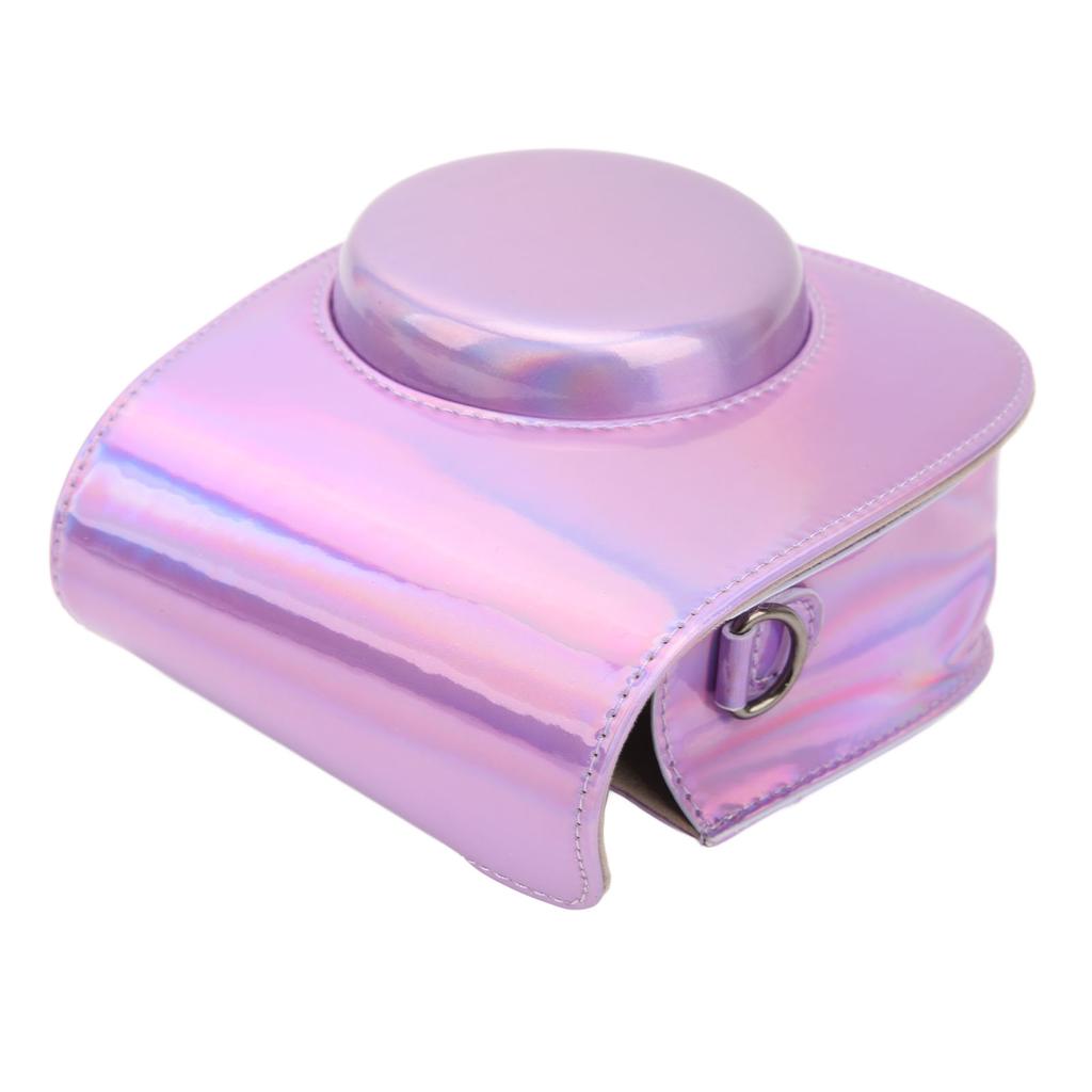 Цветная сумка-чехол для камеры из ПУ кожи со съемным регулируемым плечевым ремнем для Fujifilm Mini 11