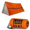 MonikaSun Аварийная Простая Тепловая Выживание Выживание Простая Спальная Алюминиевая Катастрофа Холод Оранжевая Палатка, Палатка, Легкая, Лист, Лист, Водонепроницаемая,