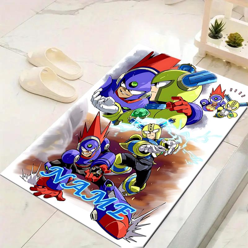 Custom 1Pc Superhero Team Adventure Rug Office Carpet Indoor Outdoor Entrance Doormat Nonslip Soft And Comfortable Living Room D2915182