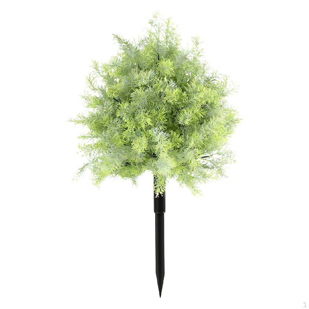 Artificial Bush Garden Stake for Yard And Festive Decor