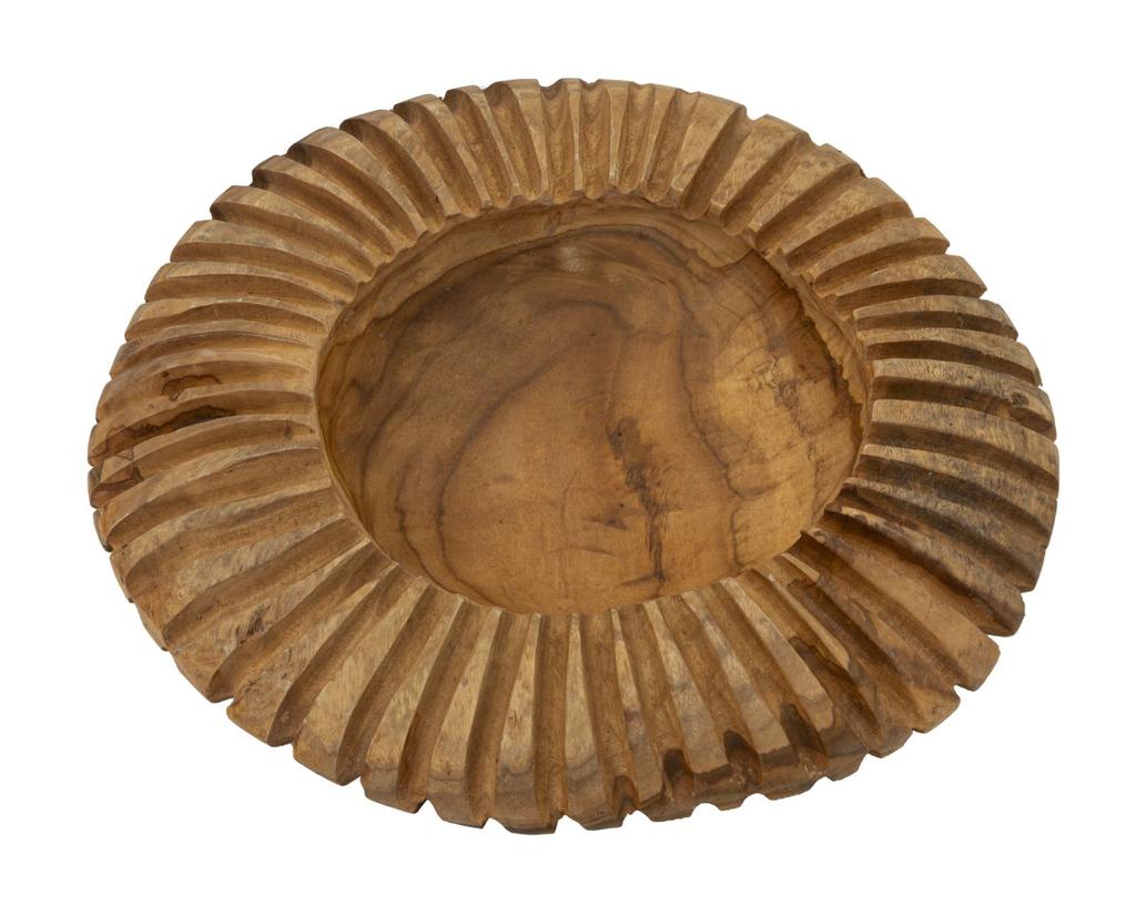 Поднос из тика Geris Cm Ø 35X7