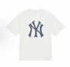 MLB Dopamine Series Unisex T-shirt with Embroidered Logo - 3ATSM0653