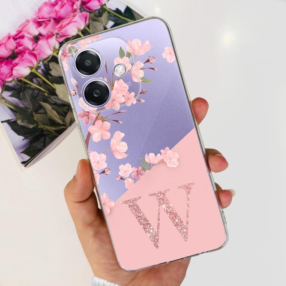 Для Oppo A40 A40m Чехол CPH2669 Роскошный Чехол с Буквами Прозрачный Силикон Мягкий ТПУ Чехол для Телефона Для Oppo A40m A 40 OppoA40 OppoA40m Корпус