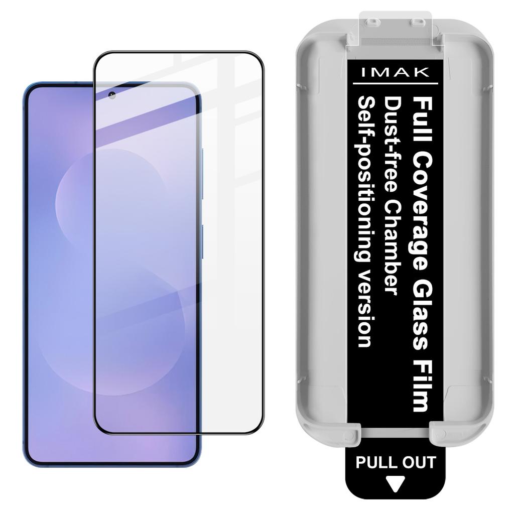 Для Samsung Galaxy S26 Ultra Plus 5G Стекло IMAK Безпылевая Кабина Полноэкранная Закаленное Стекло Пленка Поддерживает Разблокировку по Отпечатку Пальца