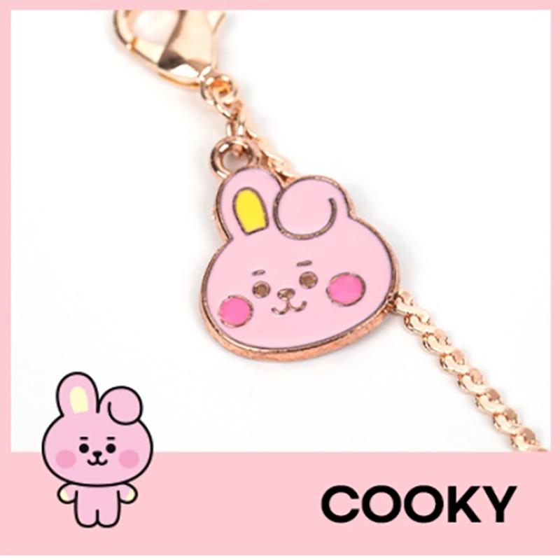 BTS BT21 Официальная маска-подвеска, ожерелье, ремешок с маской, цепочка для очков, двойного назначения, креативная анти-потерянная цепочка для маски