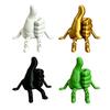 Desktop Ornament, 3D Printing One-Piece Molding with Smooth Surface, Movable Joints Adjustable Posture Figure for Healing Gift Home Decor