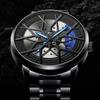 Wheel Watch Business Watch Sports Watch Quartz Steel Watch Personality Watch Stainless Steel Watch