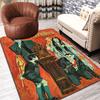 The Munsters Family Print Rug Floor Mat for Living Room or Bedroom Soft and Comfortable Carpet a Gift for Birthday and Holiday.