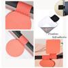 Supplies Portable Convenient Notebook Elastic Loop Self-adhesive Pen Holder Leather Pen Clips