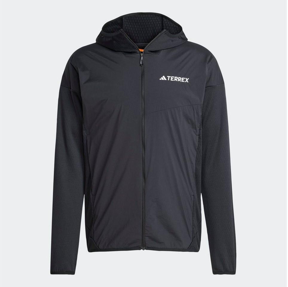 Куртка Adidas Terrex Xperior Climawarm+ Wind Light Fleece Kapuzenjacke Black (JF1227)