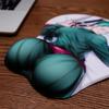 2025 Non-slip ONE PIECE Mouse Pad Anime Cartoon Figure Roronoa Zoro Sexy 3D Hip Mouse Pads with Wrist Rest Gaming Mousepad Mat