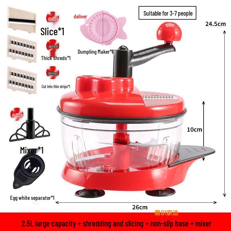 Ручная мясорубка для мяса и овощей для кухонного использования