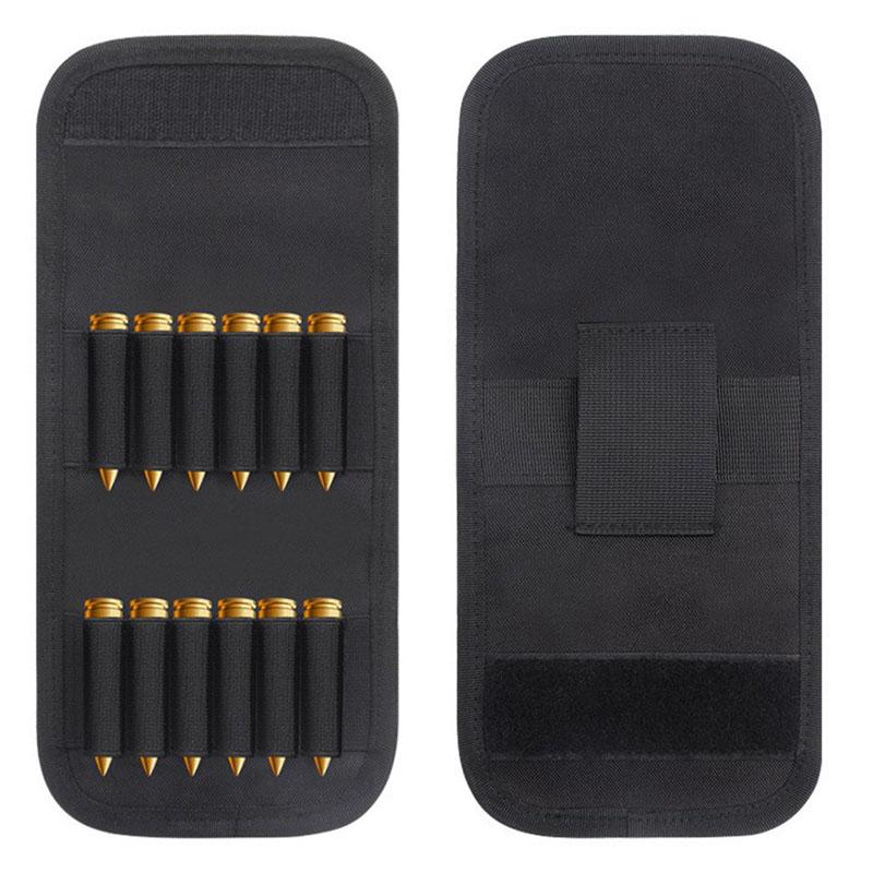 Тактический патронташ на 12 патронов для винтовки, подсумок для дробовых гильз, наружный держатель для дробовых гильз Molle, охотничий аксессуар