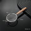 Wutuo Stainless Steel Wood Handle Fine Mesh Sieve
