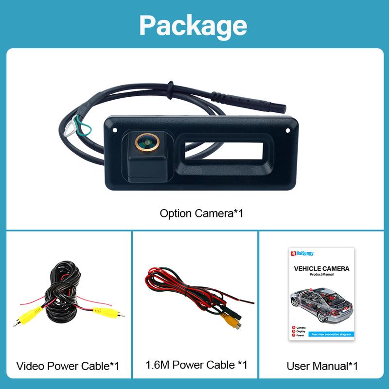 HaiSunny HD 170° AHD 1080P Rear View Camera For Renault Koleos MK1 2008 2009 2010 2011 2012 2013 2014 2015 2016 Vehicle
